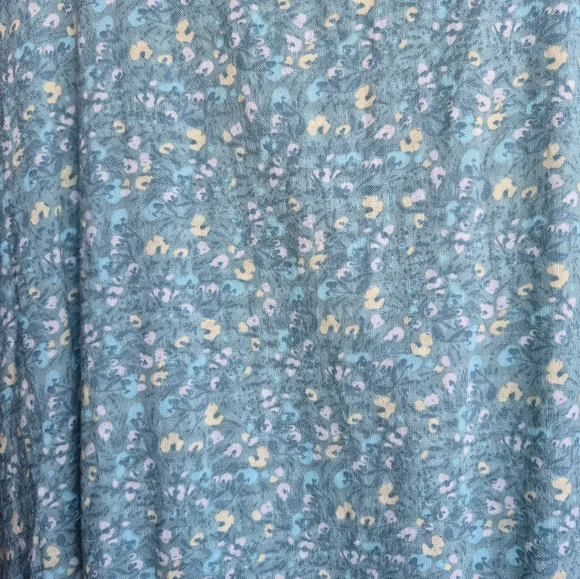 Floral Ruffle Prairie Sleeveless Cottagecore Boho Maxi Sun Dress - Picture 9 of 10